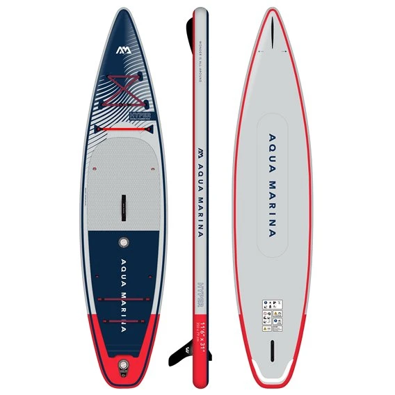 Aqua Marina Hyper 12.6 Aufblasbares Stand Up Paddle Board Touring SUP 2 Aqua Marina Hyper 12.6 Aufblasbares Stand Up Paddle Board Touring SUP – Bild 2