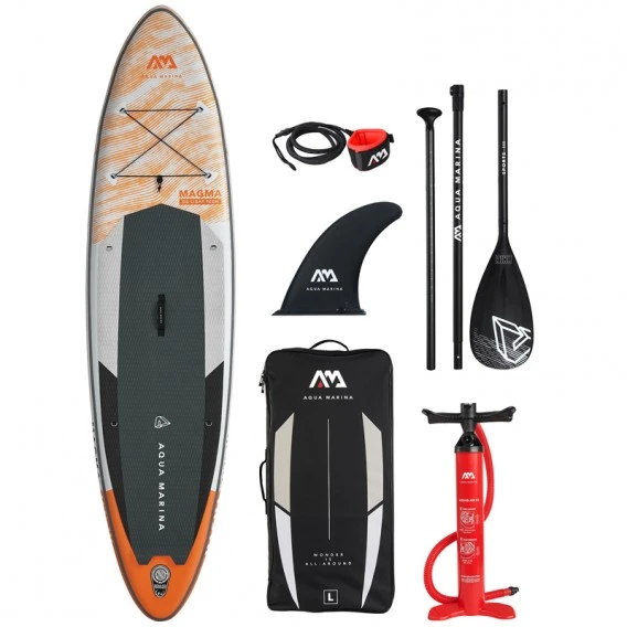 Aqua Marina Magma 11.2 Aufblasbares Stand Up Paddle Board SUP Komplett Set 1 Aqua Marina Magma 11.2 Aufblasbares Stand Up Paddle Board SUP Komplett Set
