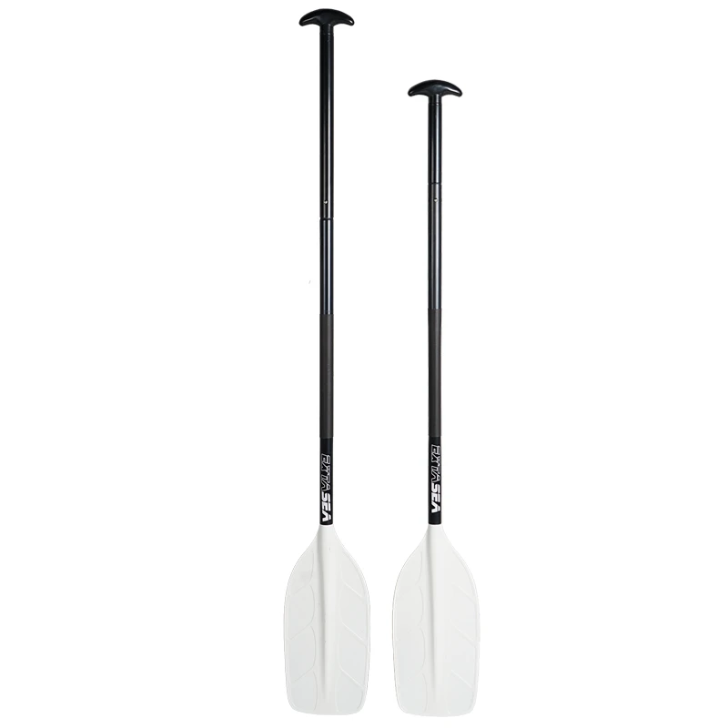 ExtaSea Alu Paddelkombination Doppelpaddel Stechpaddel Black And White 3 ExtaSea Alu Paddelkombination Doppelpaddel Stechpaddel Black And White – Bild 3