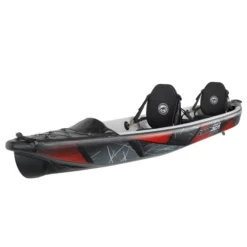 ExtaSea DS Double 473 Hochdruck Kajak Full Drop-Stitch 2er Luftkajak Set Red-grey