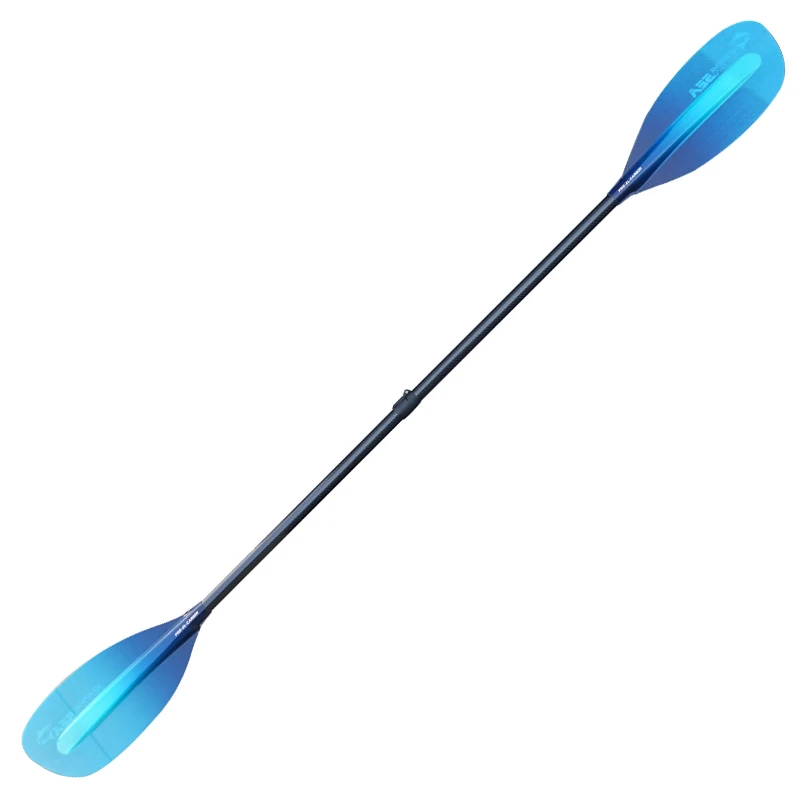 ExtaSea Pro-XL Carbon Vario Doppelpaddel | 220-240cm | 4-teilig | Blue-light Blue 3 ExtaSea Pro-XL Carbon Vario Doppelpaddel | 220-240cm | 4-teilig | Blue-light Blue – Bild 3