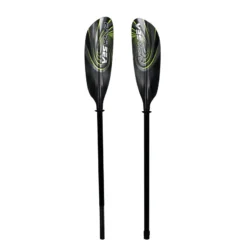 ExtaSea Super-Touring Fiberglas Vario Doppelpaddel 2-teilig Lime