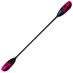 ExtaSea Tour Vario Fiberglas Doppelpaddel | 220-230cm | 2-teilig | Schwarz-pink