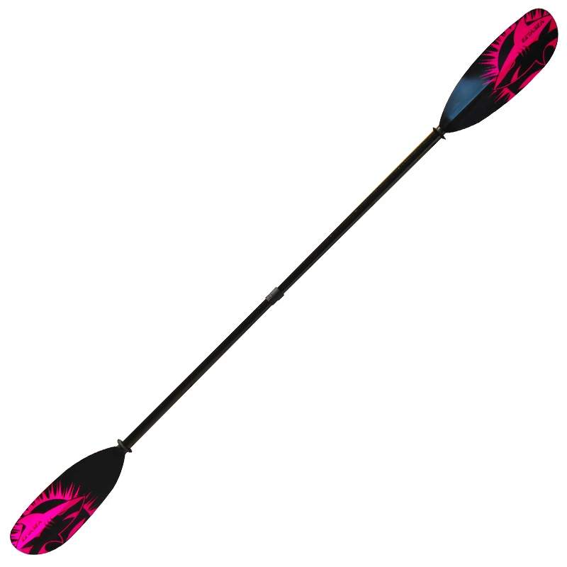 ExtaSea Tour Vario Fiberglas Doppelpaddel | 220-230cm | 2-teilig | Schwarz-pink 1 ExtaSea Tour Vario Fiberglas Doppelpaddel | 220-230cm | 2-teilig | Schwarz-pink