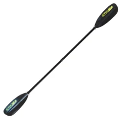 ExtaSea Tour Vario Fiberglas Doppelpaddel | 220-240cm | 4-teilig | Schwarz-lime -GUMOTEX Store extasea tour vario fiberglas doppelpaddel 220 240cm 4 teilig schwarz lime 2