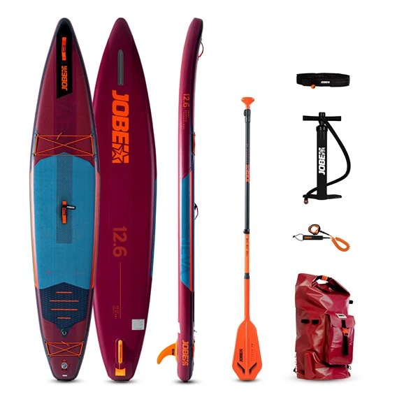 Jobe Neva 12.6 SUP Set Aufblasbares Stand Up Paddle Board 1 Jobe Neva 12.6 SUP Set Aufblasbares Stand Up Paddle Board