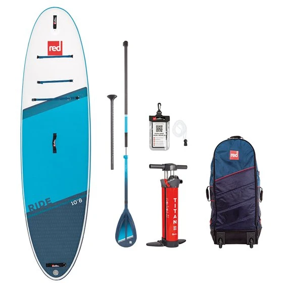 Red Paddle Ride 10.8 SUP Komplett Set Stand Up Paddle Board Mit Paddel 1 Red Paddle Ride 10.8 SUP Komplett Set Stand Up Paddle Board Mit Paddel